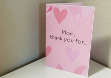 Load image into Gallery viewer, Mother&#39;s Day Card - Heart
